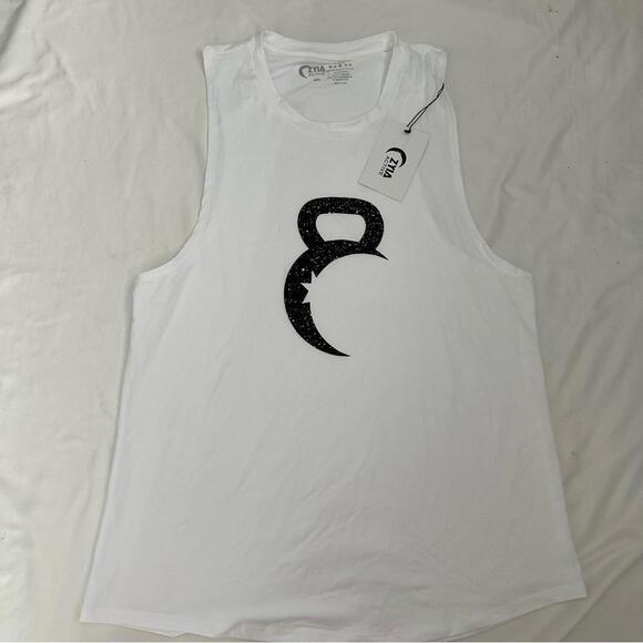 Zyia White Kettle Moon Tank Top - Picture 1 of 4